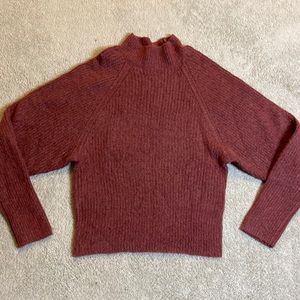 Anthropology Ruby Moon Terracotta Sweater size S  (0118